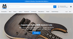 Desktop Screenshot of industriemusic.com.au