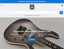 Tablet Screenshot of industriemusic.com.au